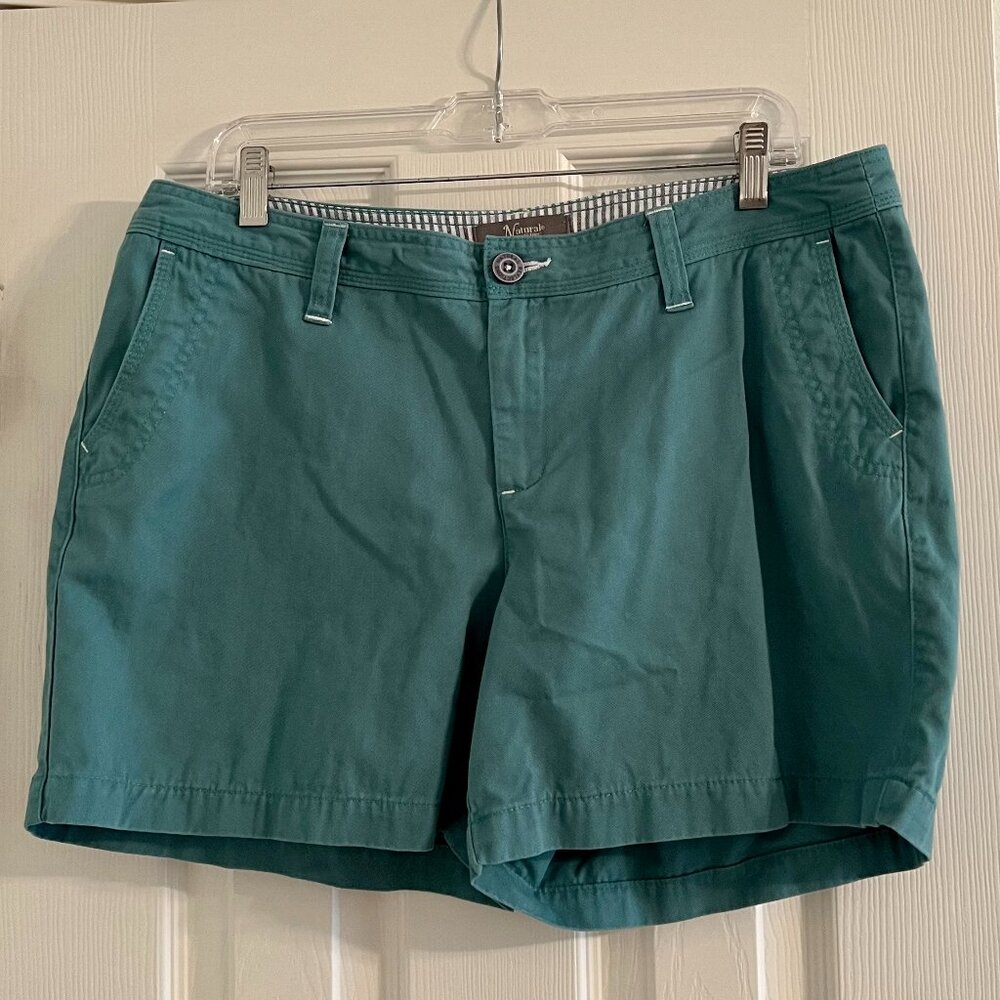 Natural Reflections Women's Chino Shorts - Size 14